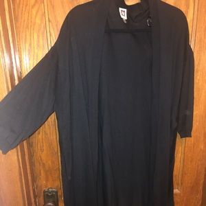 Anne Klein black cardigan